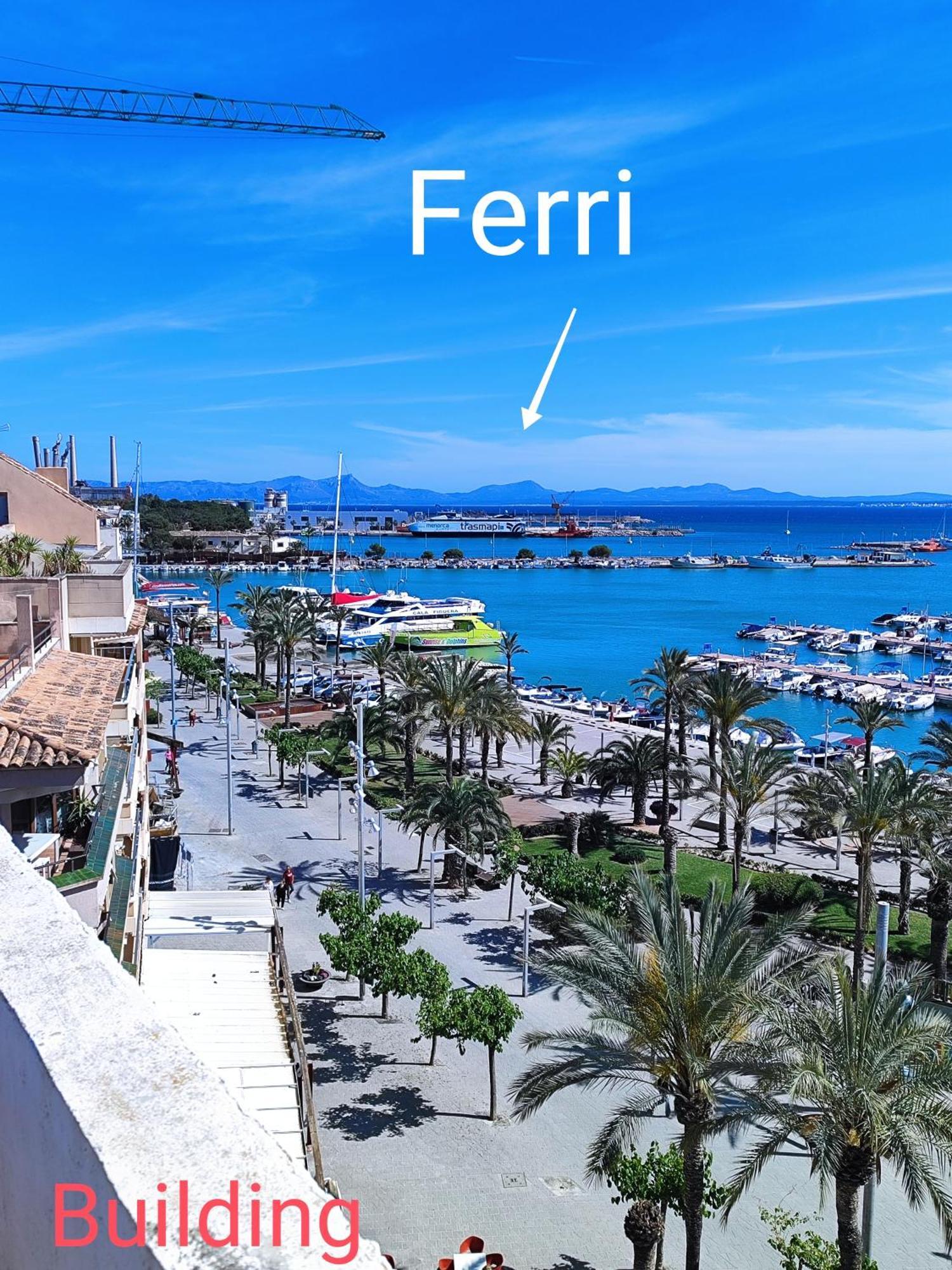 Tranquilo Apartamento Con Vistas Al Mar. Port de Alcudia  Екстер'єр фото
